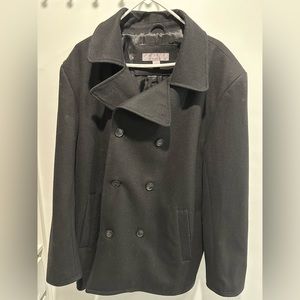 Boulevard Club pea coat men's jacket XL